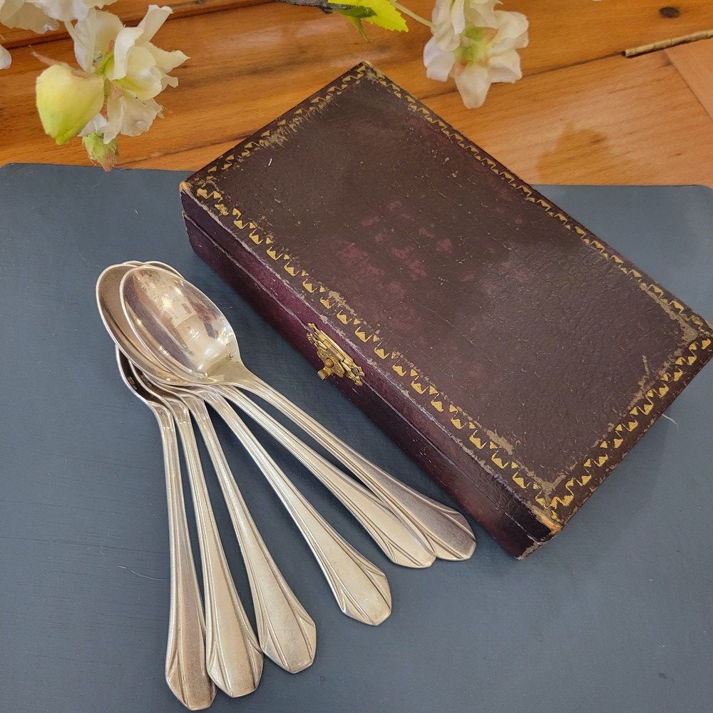 6 small spoons Ercuis