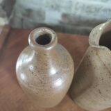 Sandstone vase and pitcher