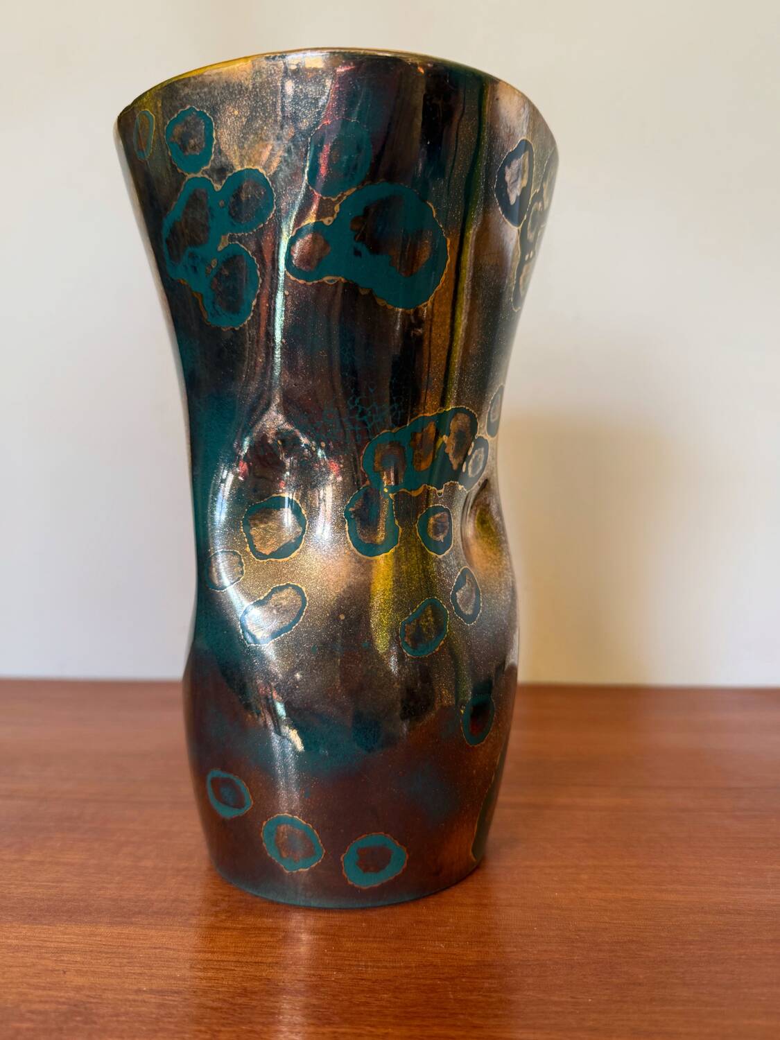 Arts Ceram Grand Feu Art Deco Vase