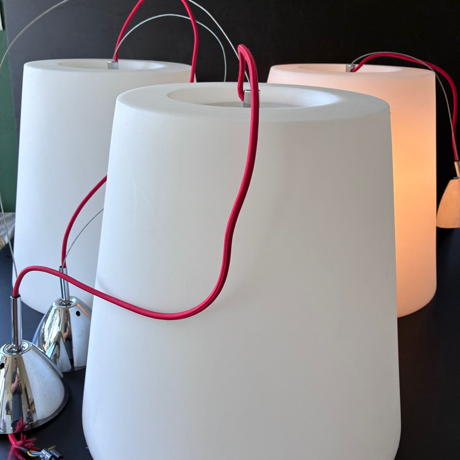 Fontana Arte Pendant Lamp Amax Design Charles Williams 45cm