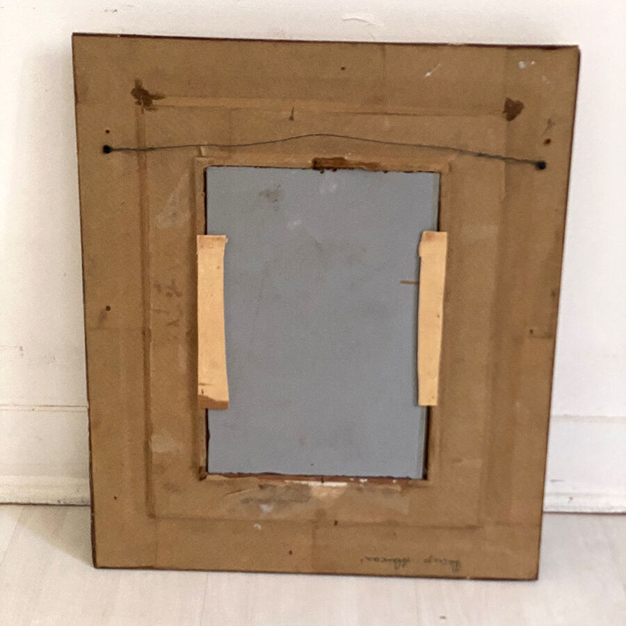 Wooden frame mirror