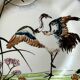Service de table assiettes et plats Gien modèle grands oiseaux