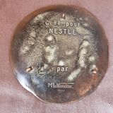 Empty pocket M. Le Verrier, Bronze, special creation for Nestlé, "Romulus and Remus"