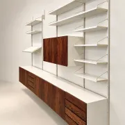 Rosewood modular wall unit, 1960s