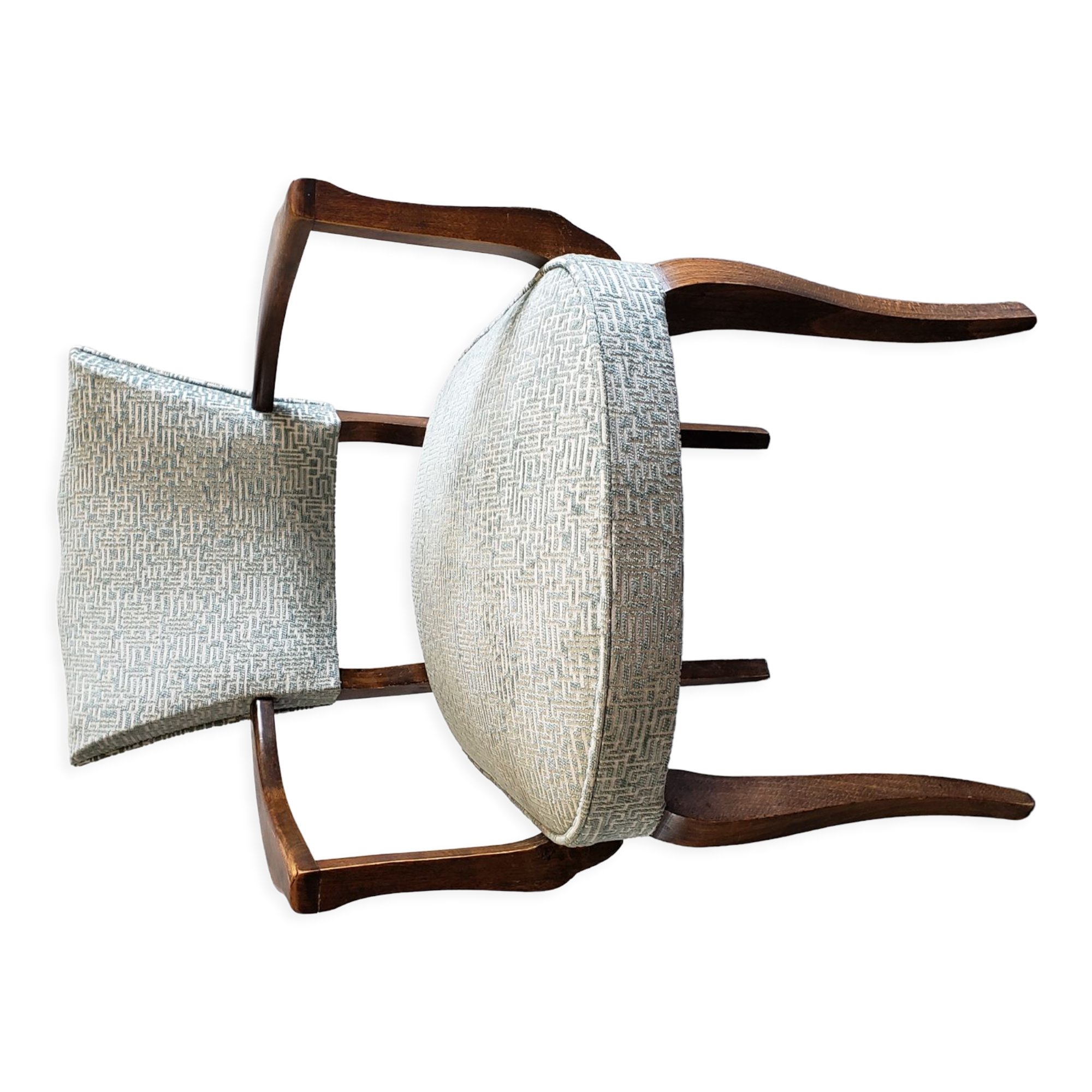 Fauteuil Bridge Pallasca bois foncé