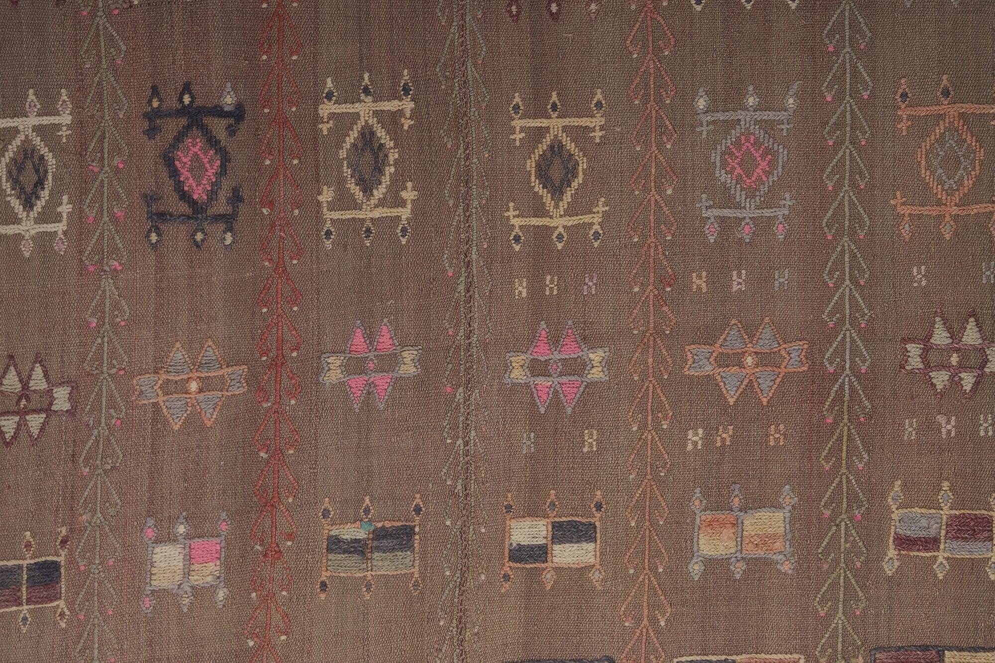 Vintage Turkish kilim, handwoven, 170x290 cm.