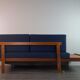 Norwegian daybed sofa teak and fabric by ekornes, 1960s
