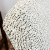 Pair of mid century green gfm64 armchairs by edmund homa, 1960's