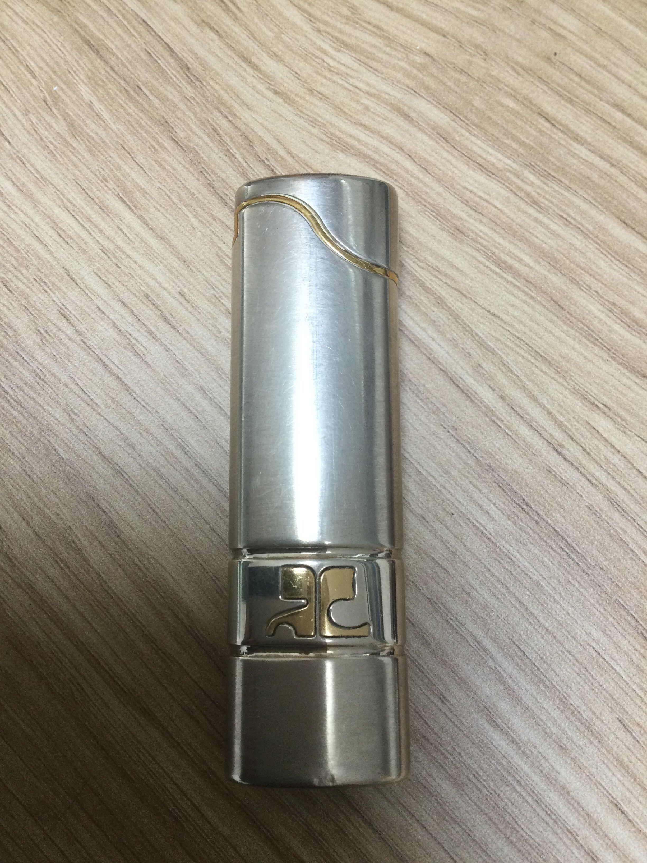 Courrèges vintage lighter 80s