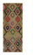 Turkish Handmade Vintage Anatolian Kilim 107 cm x 264 cm