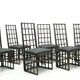 Chaises en rotin, 1970
