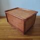 Rattan bedside table from the 1970s-80s.