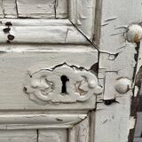 porte ancienne à double face , époque 18e