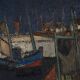 Hubert Henri de Vries, Bateaux dans le port