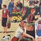 Vintage mdi school poster "the market, the fair