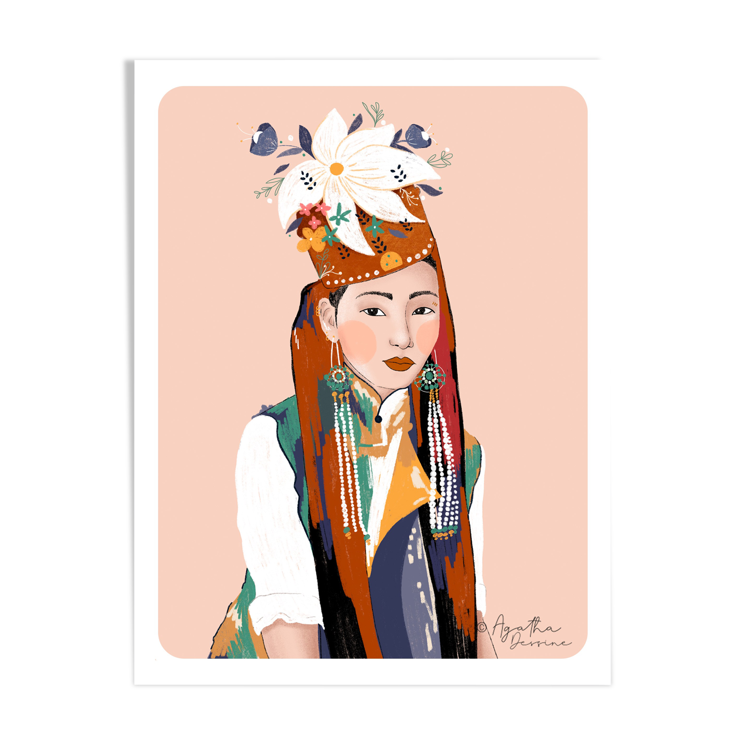 Illustration "Queens 03" A4