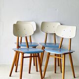 Chaises de salle à manger vintage de Ton, 1960'