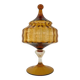 Amber glass dragée / sweet box Empoli (Italy) - Years