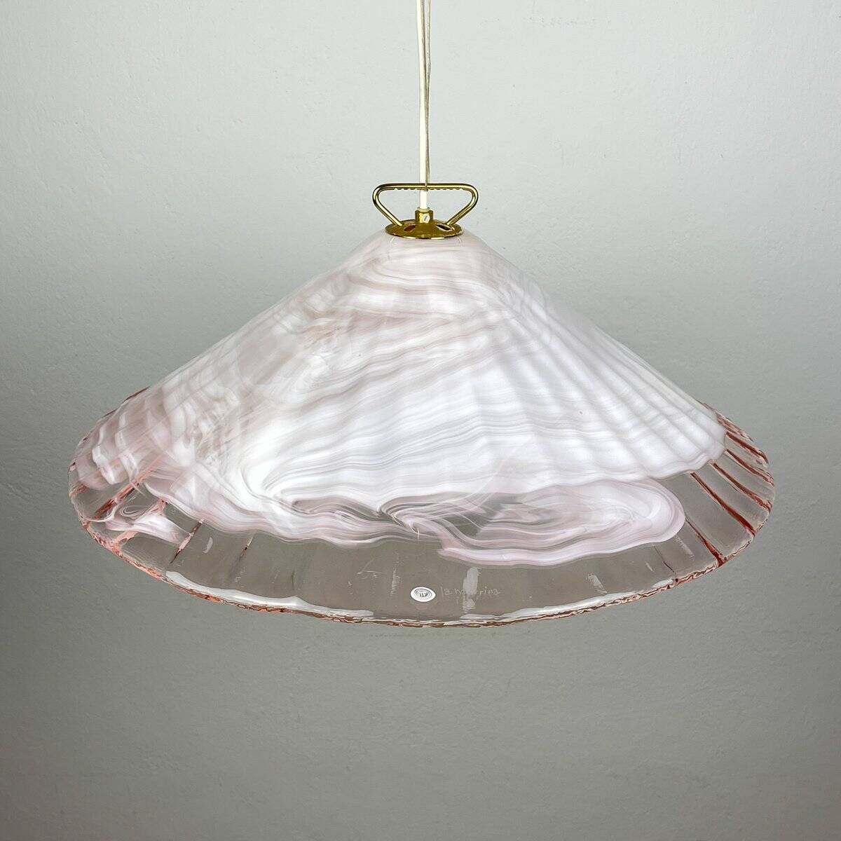 Vintage Murano Glass Pendant Light by La Murrina, Italy, 1970s
