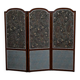 Fabric screen, mahogany and rosewood – 1900