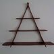 Mid-Century Triangular Teak Wall Shelf, Germany, 1960s