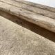 Pair of 2m solid oak wood farm benches for rustic farm table 1900