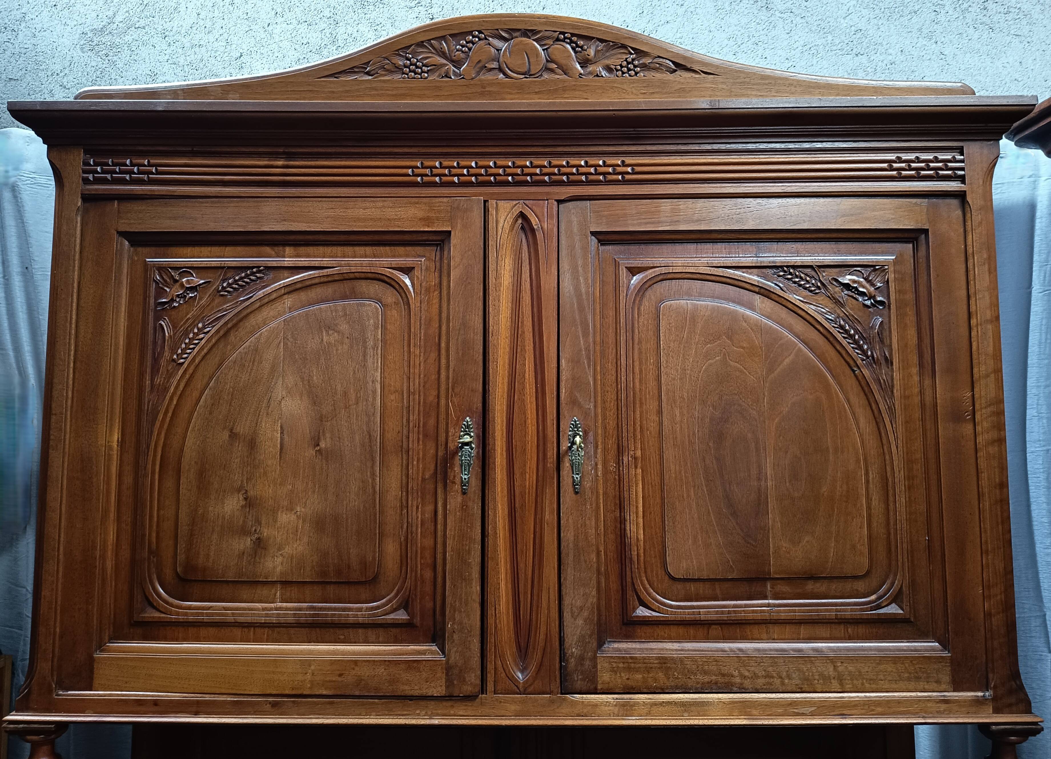 Art Deco walnut sideboard