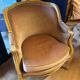 Louis XV style bergère armchair