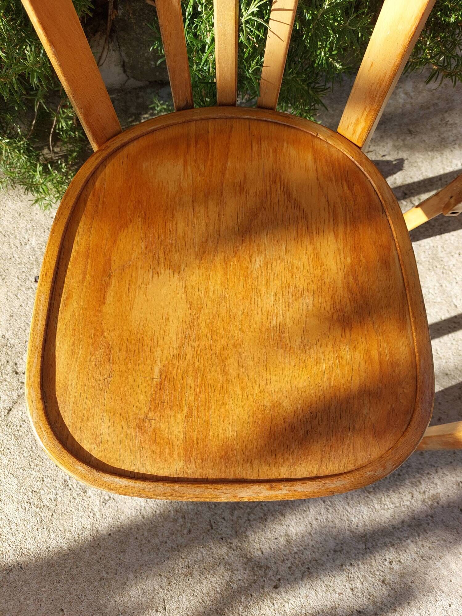 4 vintage Baumann bistro chairs