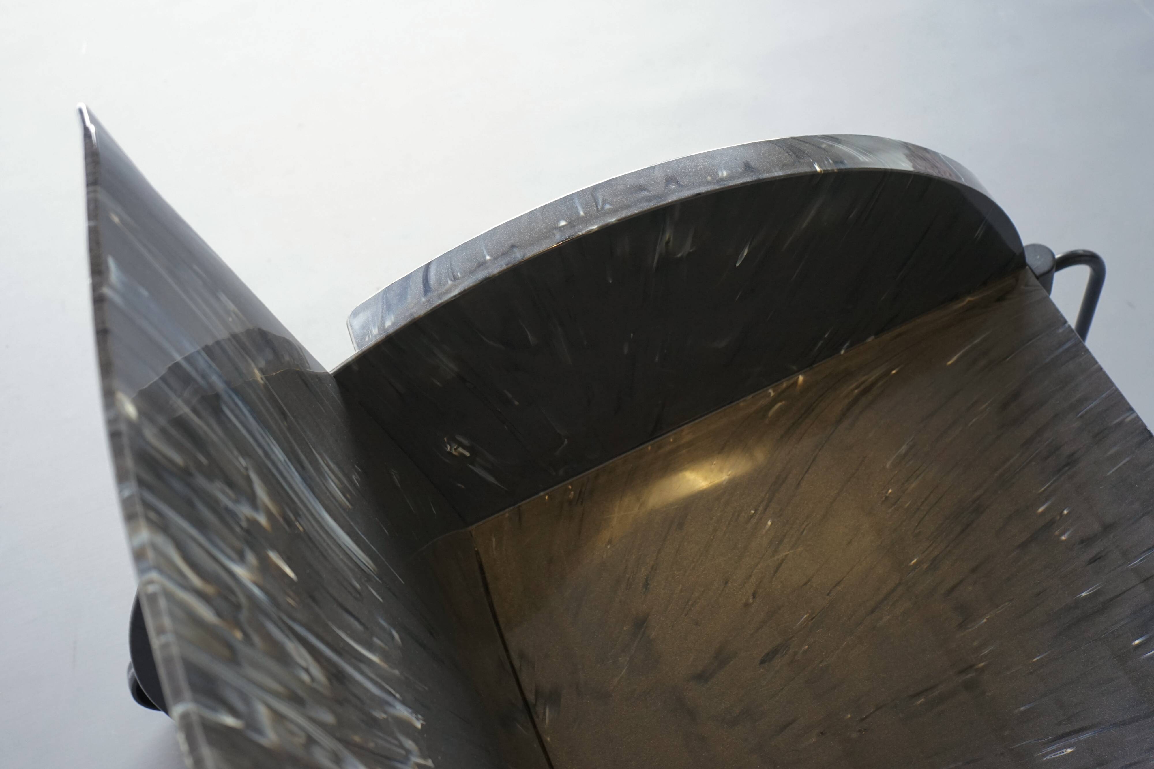 Lounge Chair model 4814 by Anna Castelli Ferrieri for Kartell, 1980s