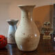 Pyrite sandstone vase by Jean Migeon in La Borne, 60s