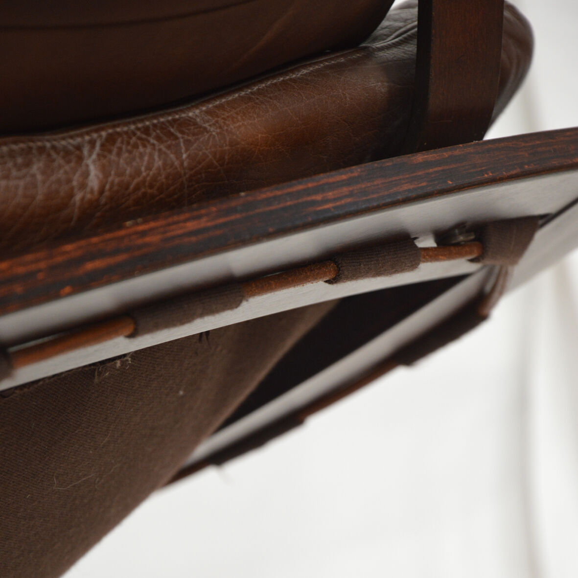 Kroken Nelo leather armchair, 1960