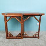 Maugrion console table and 2 chairs