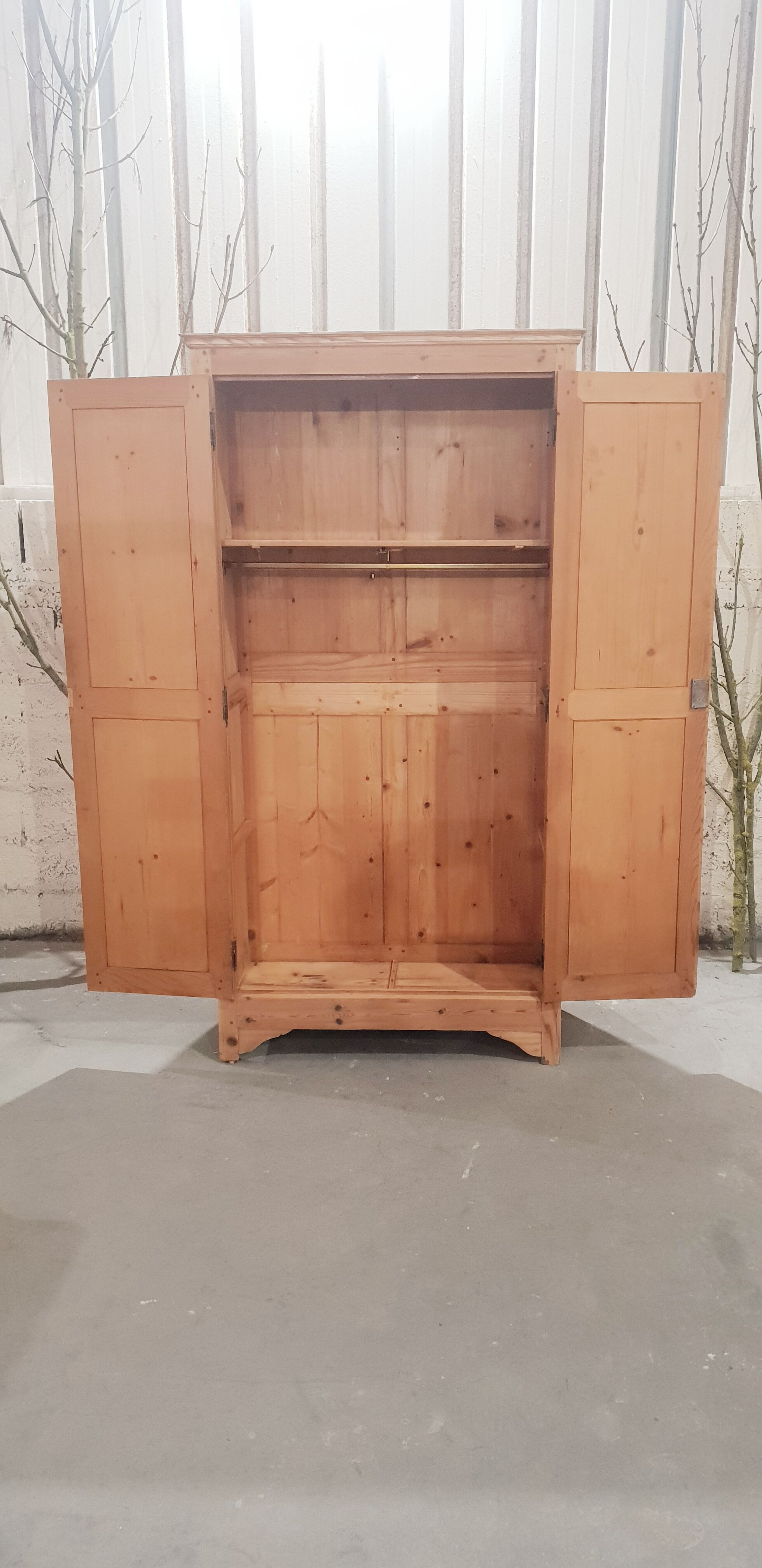 Antique pine cabinet