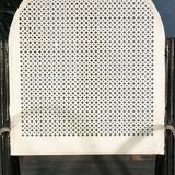 1950s perforated metal rocking chair