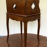 Table de chevet - Chêne - Style Louis XV - 19e siècle