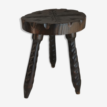 Tabouret tripode de vacher