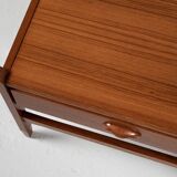Midcentury Danish pair of night stands in teak 1960s