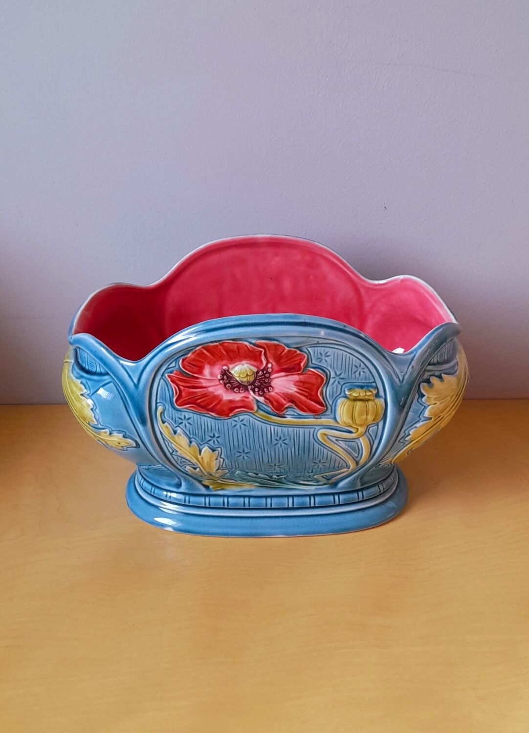 Sarreguemines slip planter