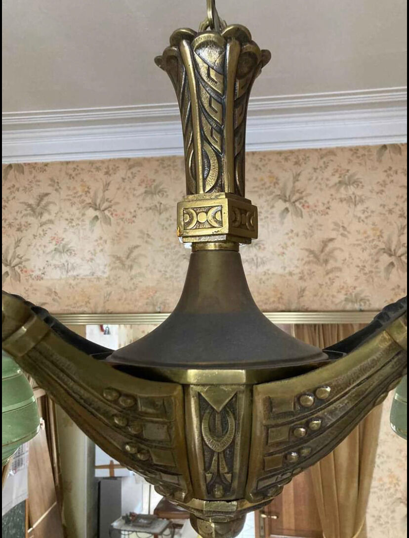 Art Deco chandelier - 1920s-1950s
