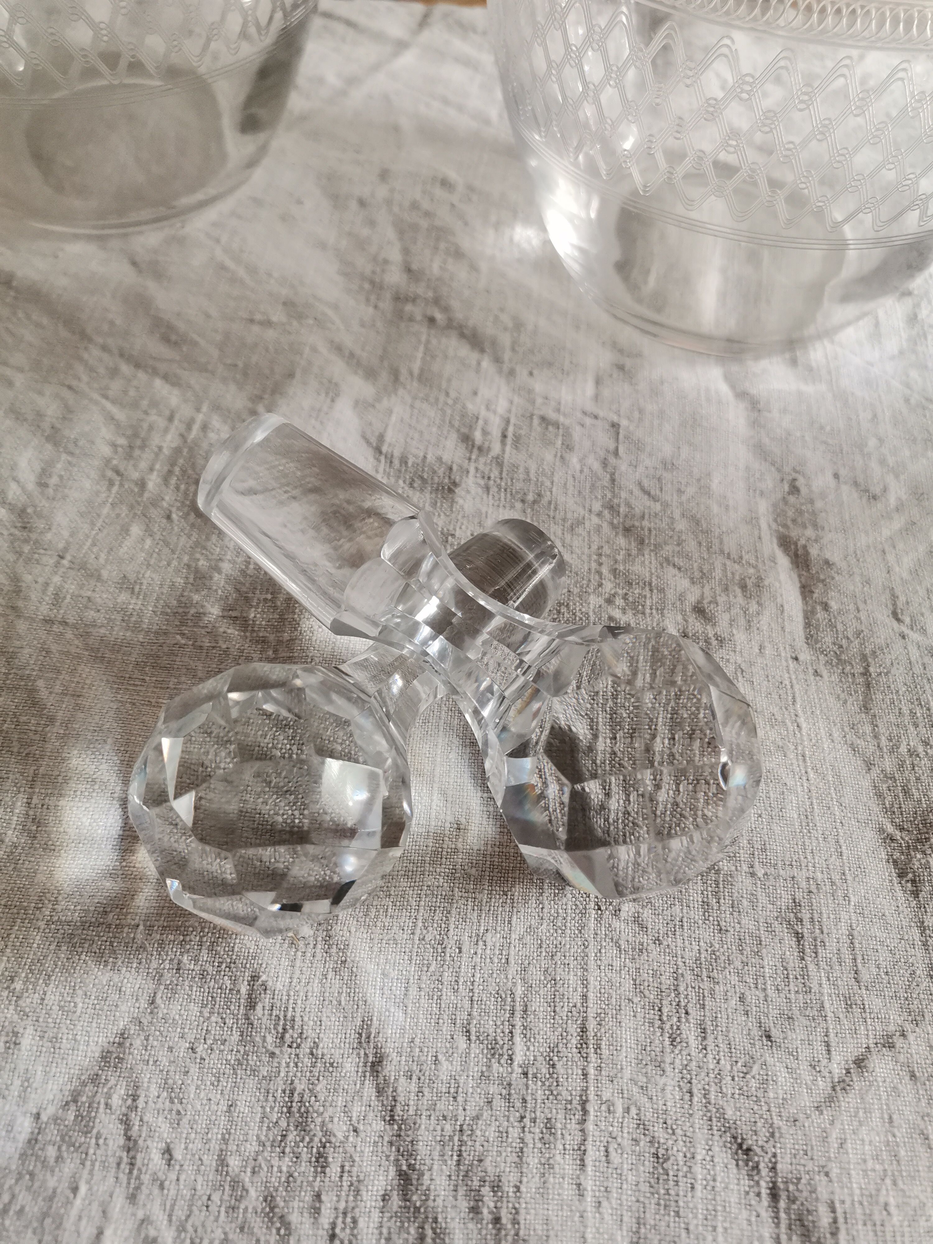 Crystal carafes