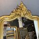 Old mirror gold leaf gilding