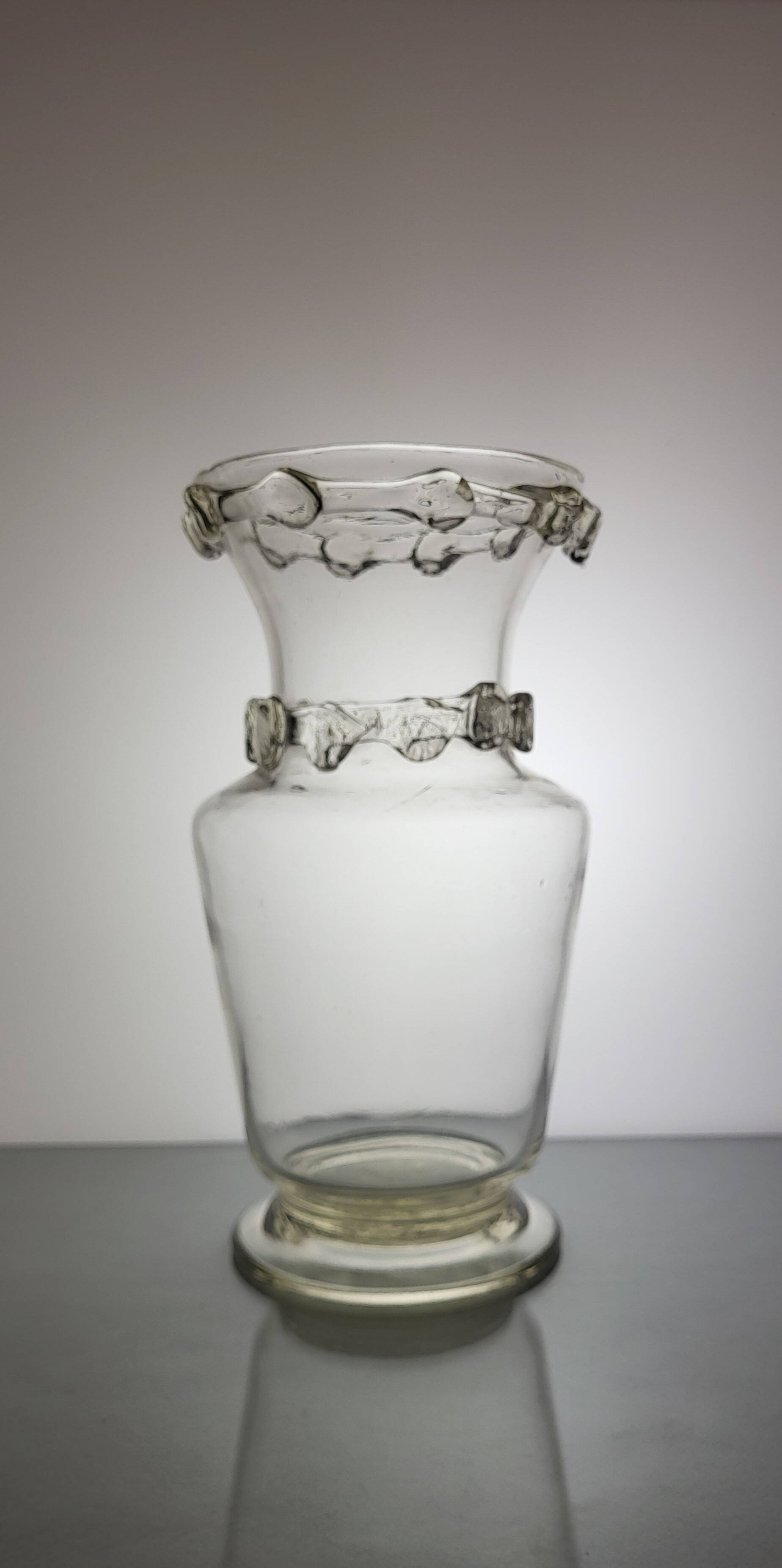 19th century blown glass vases (*2)