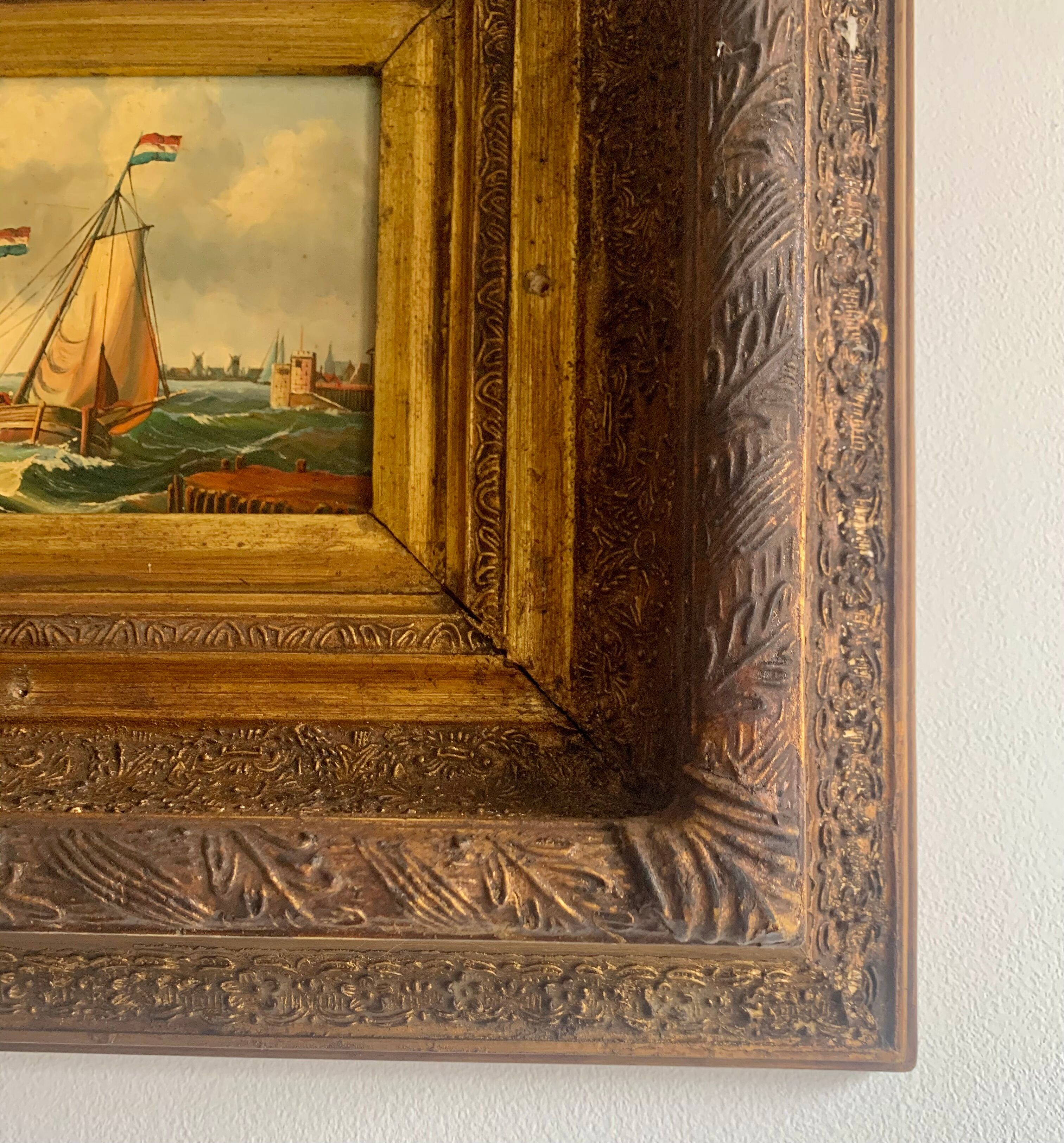 Oil painting Carvers & Gilders Picture England