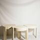 Set of 3 trundle tables 70s