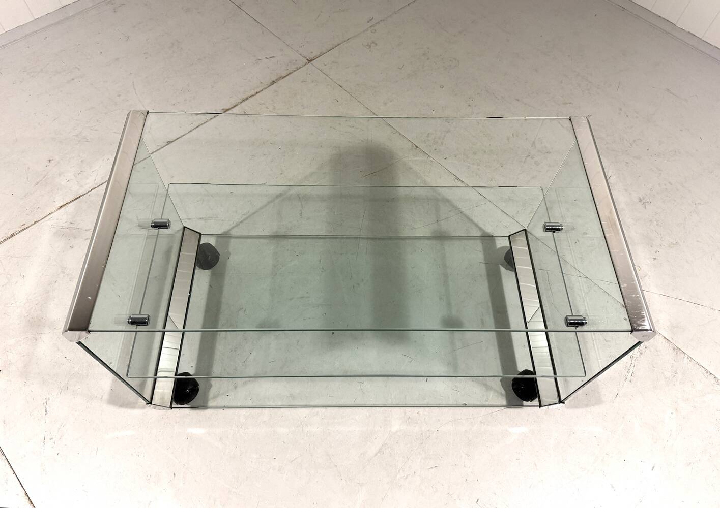 Gallotti&Radice audio rack, television table, side table Tris 1971