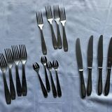 Table service 16 pieces – 4 people – Christofle / Alfénide – 1970s