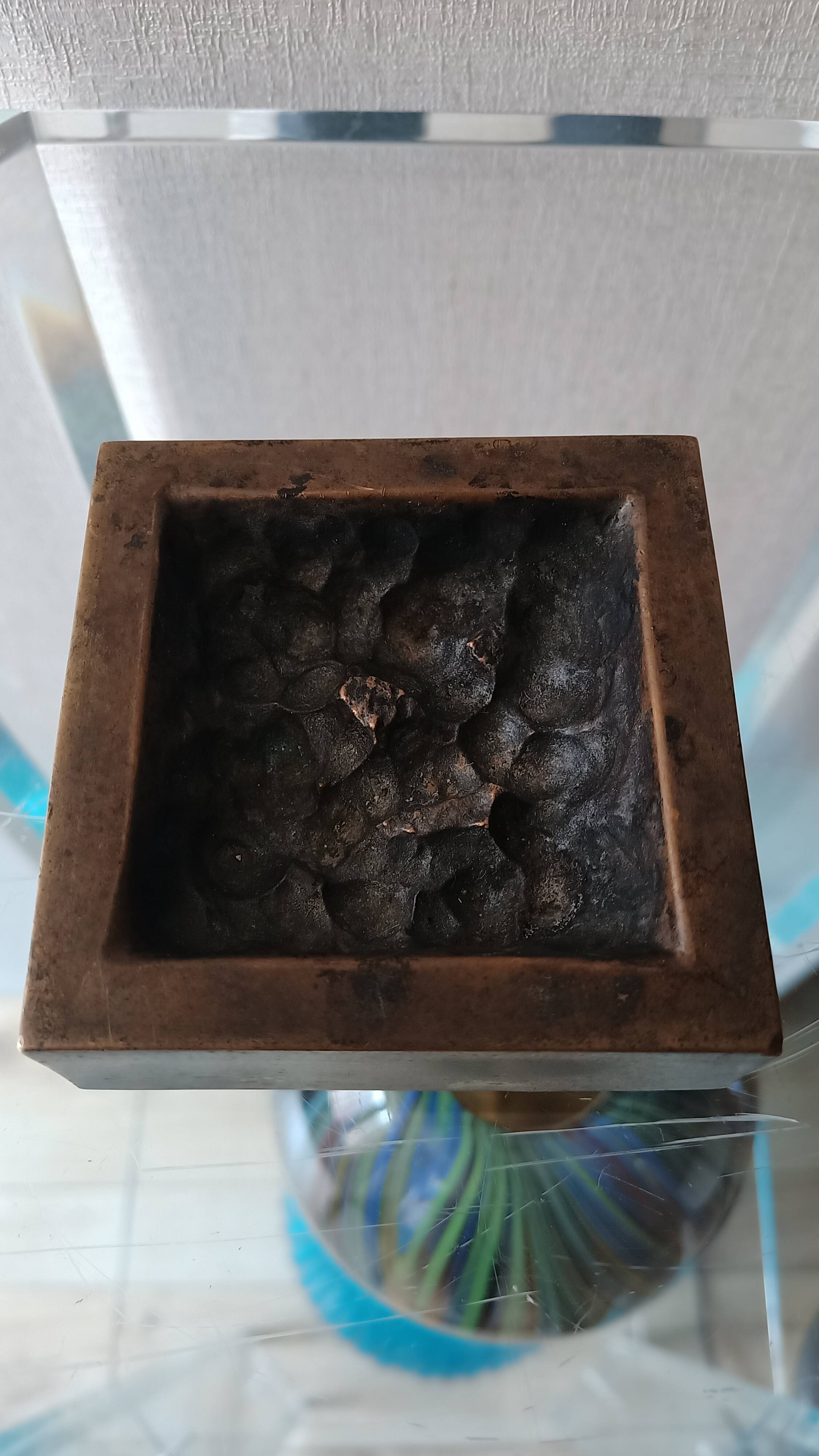 Monique Gerber paperweight bronze sculpture 70's