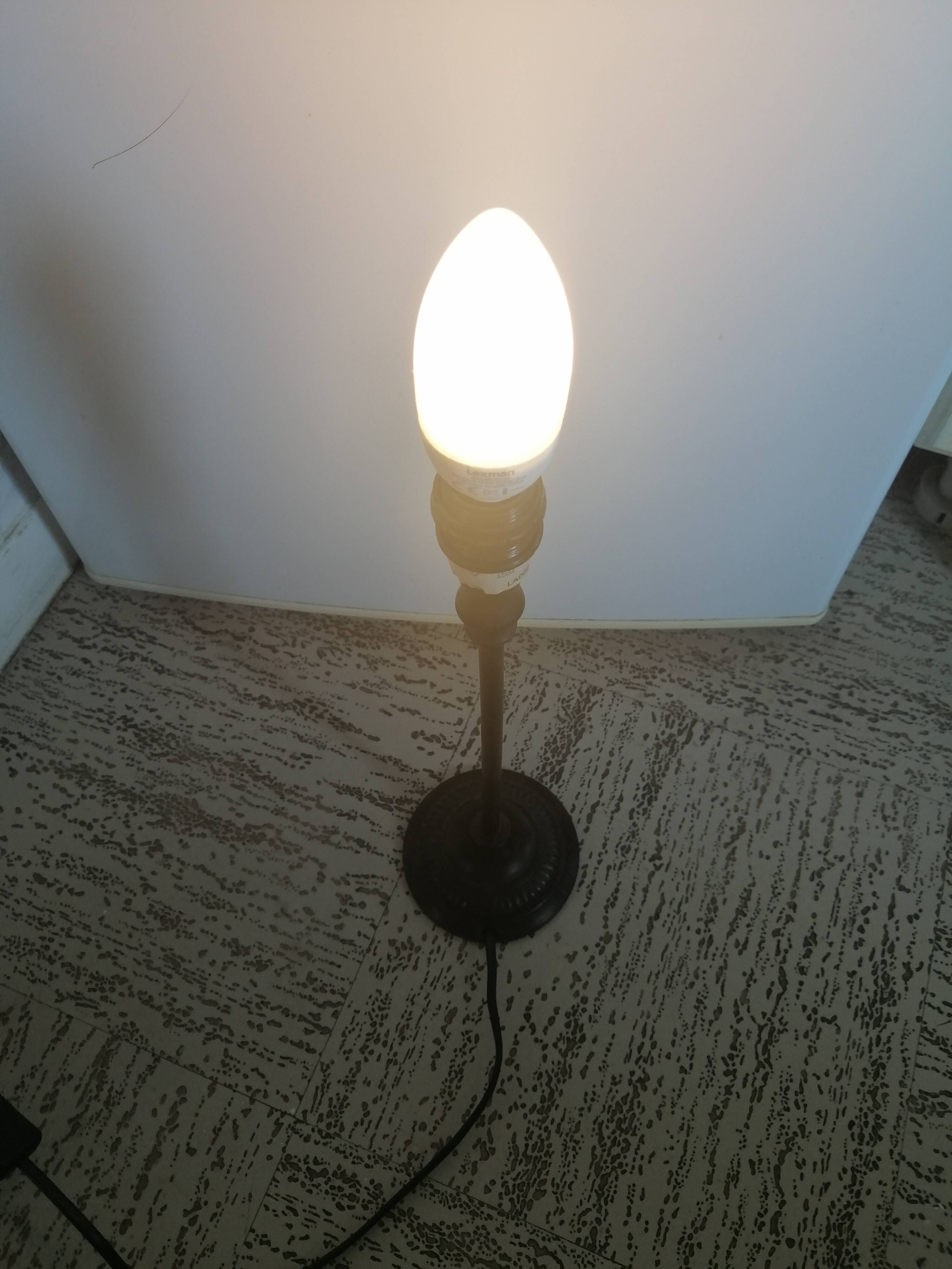 Vintage or other vintage footbed lamp