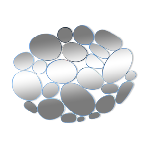 miroir ovale 65x50cm